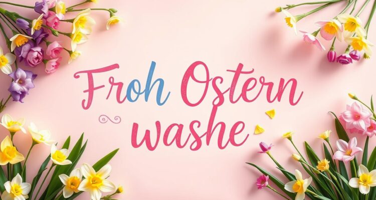 Froh ostern wünsche