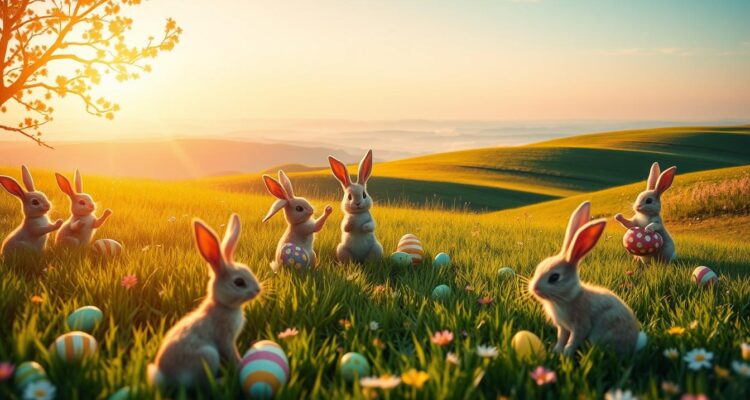 Frohe ostern lustige