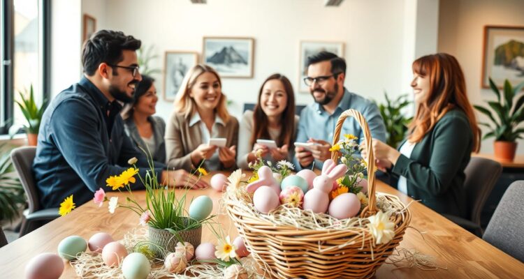 Ostergrüße an mitarbeiter