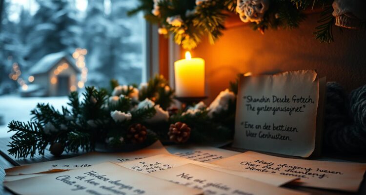 Besinnliche kurze weihnachtssprüche