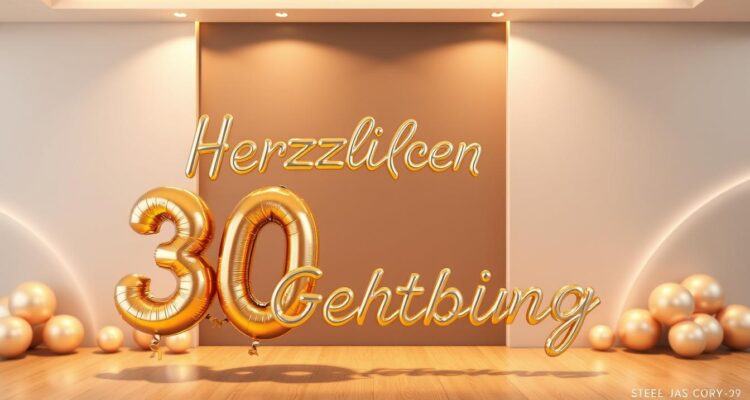 Glückwunsch 30 geburtstag mann
