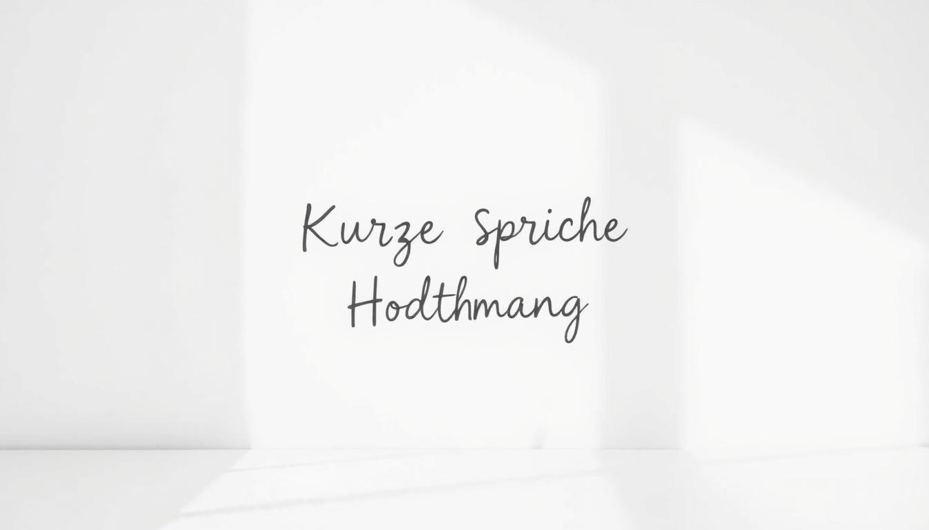 Kurze sprüche hochzeit