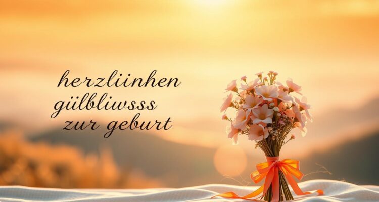 Liebevolle glückwünsche zur geburt