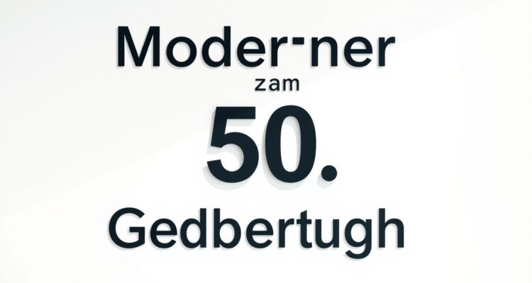 Moderner spruch zum 50 geburtstag