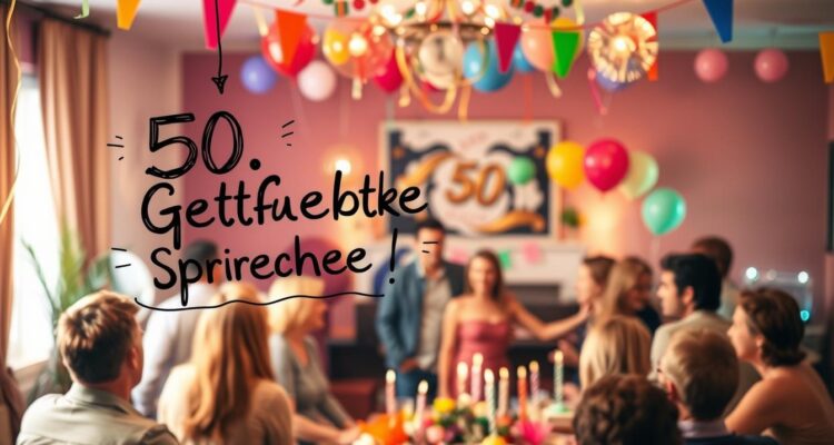 Spruch lustig 50 geburtstag