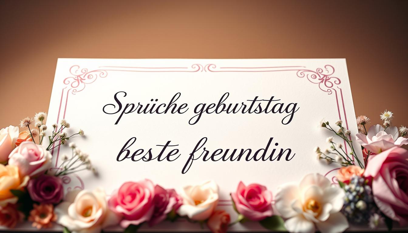 Sprüche geburtstag beste freundin