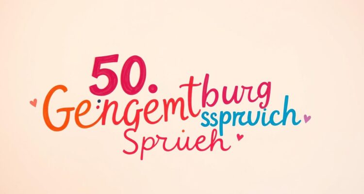Witzige sprüche geburtstag 50