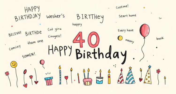 40 geburtstagsspruch lustig