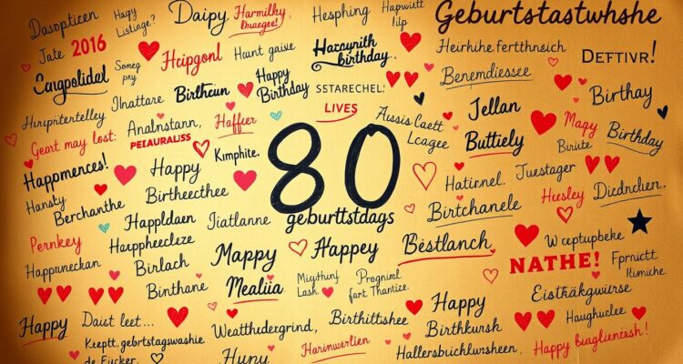 80 geburtstagswünsche