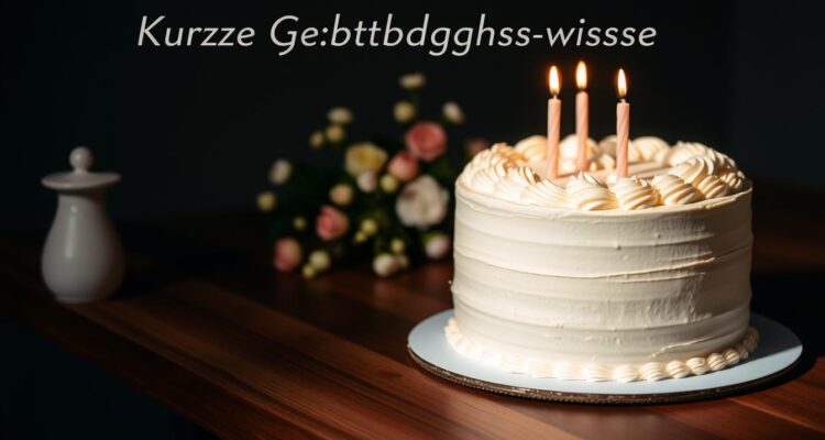 Kurze geburtstagswünsche