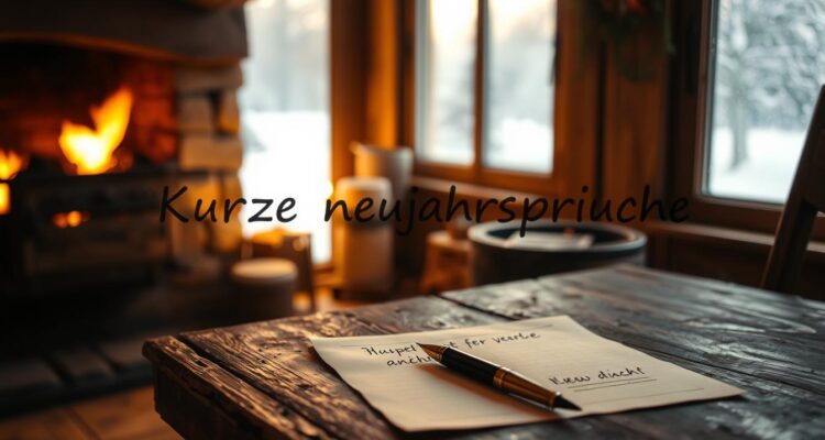 Kurze neujahrssprüche