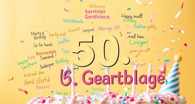 Lustige geburtstagssprüche über 50