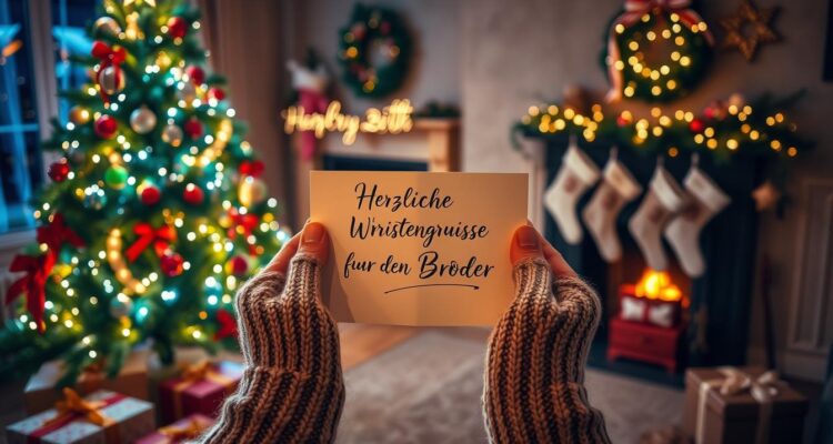 Weihnachtsgrüße bruder