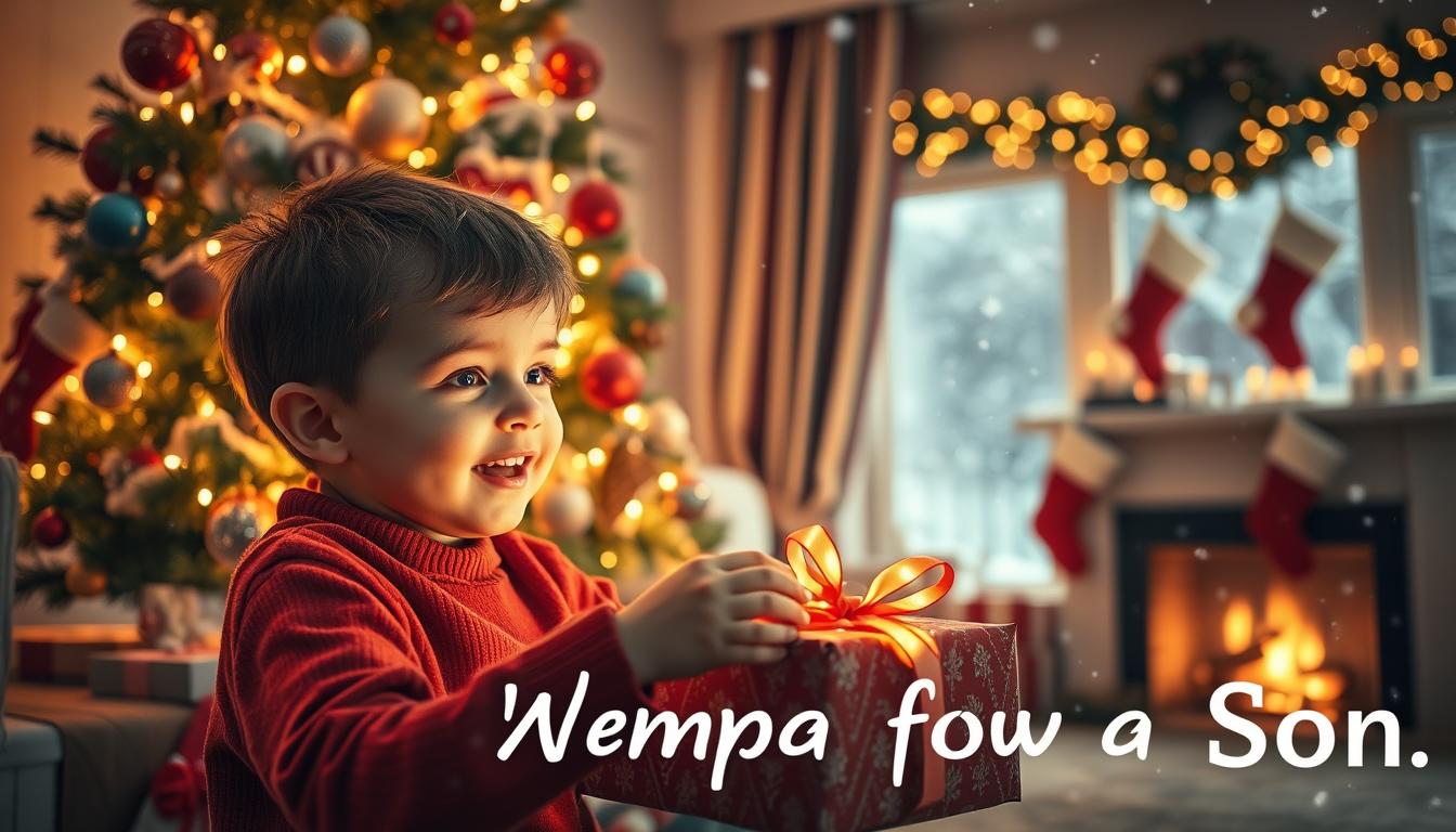 Weihnachtswünsche für sohn