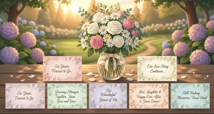6 Hochzeitstag Sprüche zum Feiern
