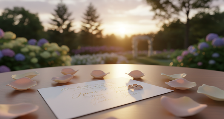 Liebe worte zur hochzeit für das Brautpaar