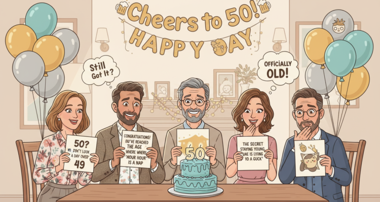 Sarkasmus freche sprüche zum 50 geburtstag mit humor und witz